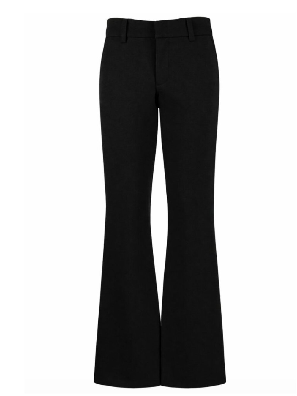 KUT FROM THE KLOTH Ana High Rise Fab Ab Flare Trousers In Black - Size 12